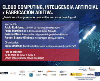 2 Foro de Expertos: Cloud Computing, Inteligencia Artificial, Fabricacin Aditiva y Prototipado Inteligente