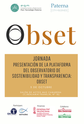 Jornada de presentacin de la plataforma Obset
