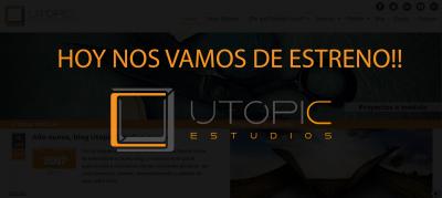 Utopic Estudios hoy estrena su nueva Web