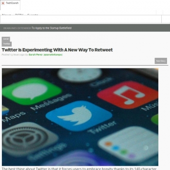 Twitter Is Experimenting With A New Way To Retweet  |  TechCrunch