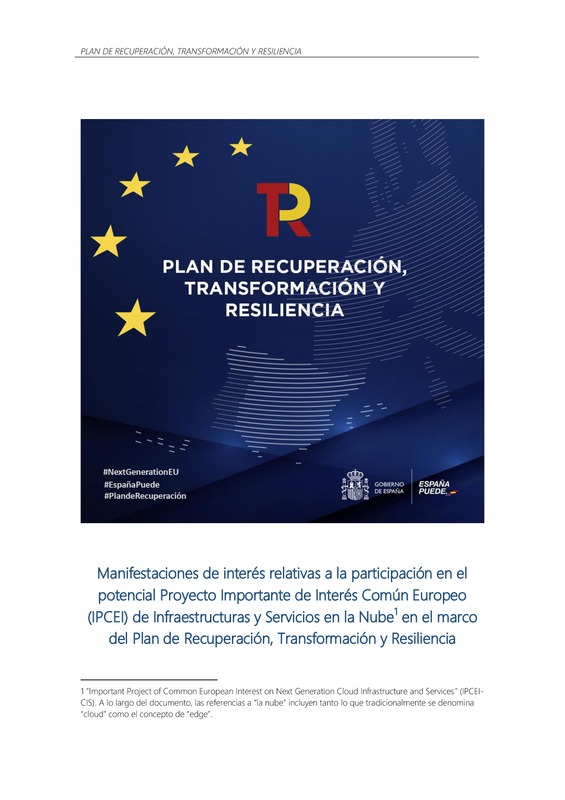 PETICIÓN DE MANIFESTACIONES DE INTERÉS