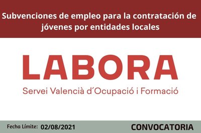 Subvenciones para la contratación de jóvenes desempleados
