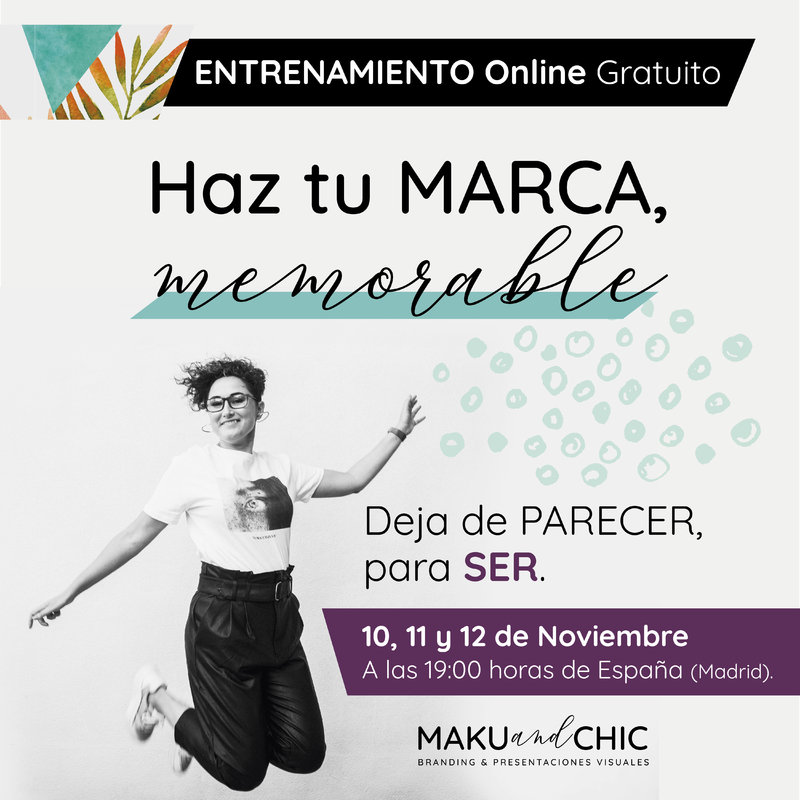 Haz tu marca, memorable