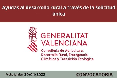 Bases reguladoras a ayudas al desarrollo rural a través de la solicitud única