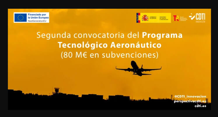Ayudas CDTI: Programa Tecnológico Aeronáutico (PTA)
