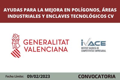 Ayudas mejora áreas industriales 2023 IVACE