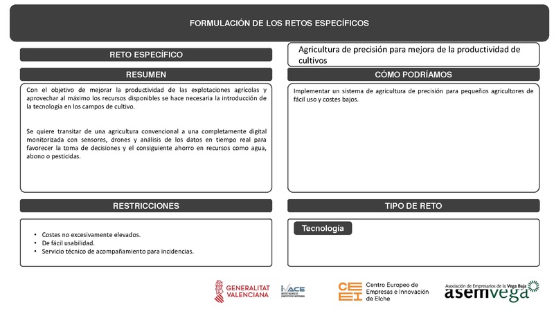 Agricultura de precisión para mejora de la productividad de cultivos