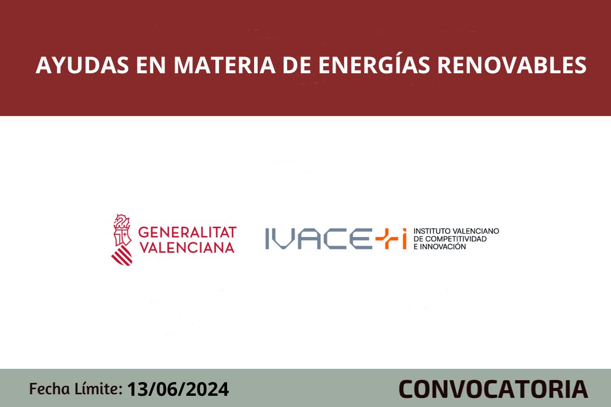 Ayudas en materia de Energas Renovables 2024