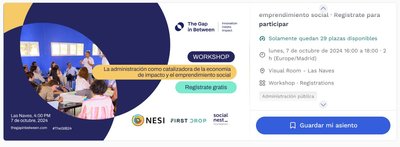 La administraci�n como catalizadora de la econom�a de impacto y el emprendimiento social