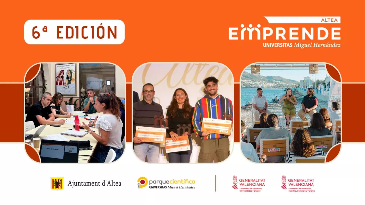 Inscripciones abiertas: 6 edicin del programa Altea Emprende