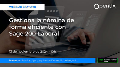 Gestiona la nmina de forma eficiente con Sage 200 Laboral