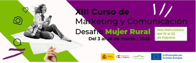 Curso online de Marketing y Comunicacin Digital para emprendedoras y empresarias del medio rural