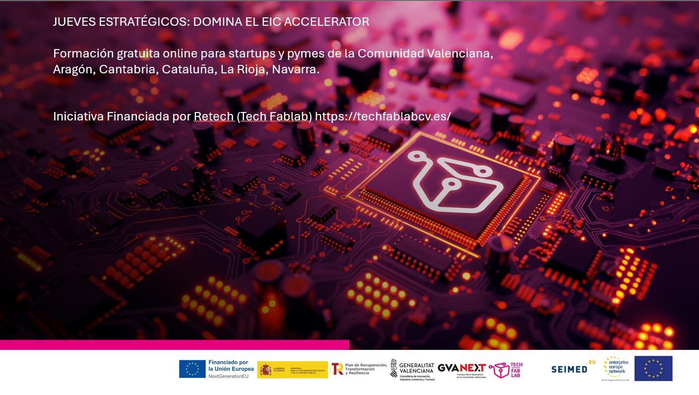 JUEVES ESTRATGICOS: DOMINA EL EIC ACCELERATOR