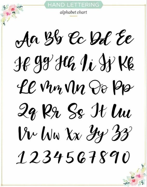 lettering