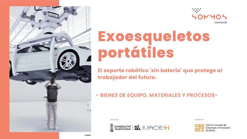 X-ble Shoulder,  soporte rob�tico 'sin bater�a' que protege al trabajador del futuro