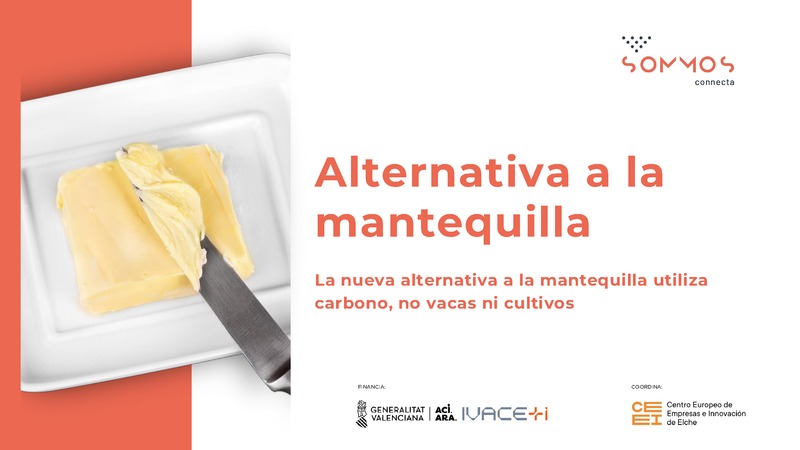 Savor, alternativa a la mantequilla sin plantas ni animales.