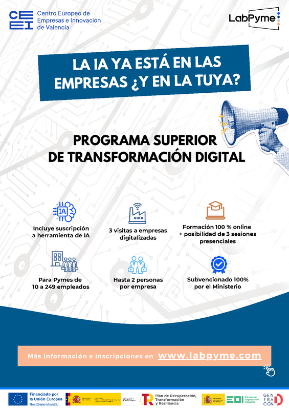 Curso transformación digital de tu empresa, febrero 2026