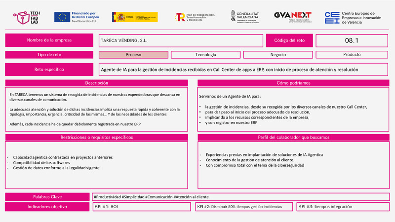 Reto Agente de IA para la gesti�n de incidencias recibidas en Call Center de apps a ERP, con inicio de proceso de atenci�n y resoluci�n