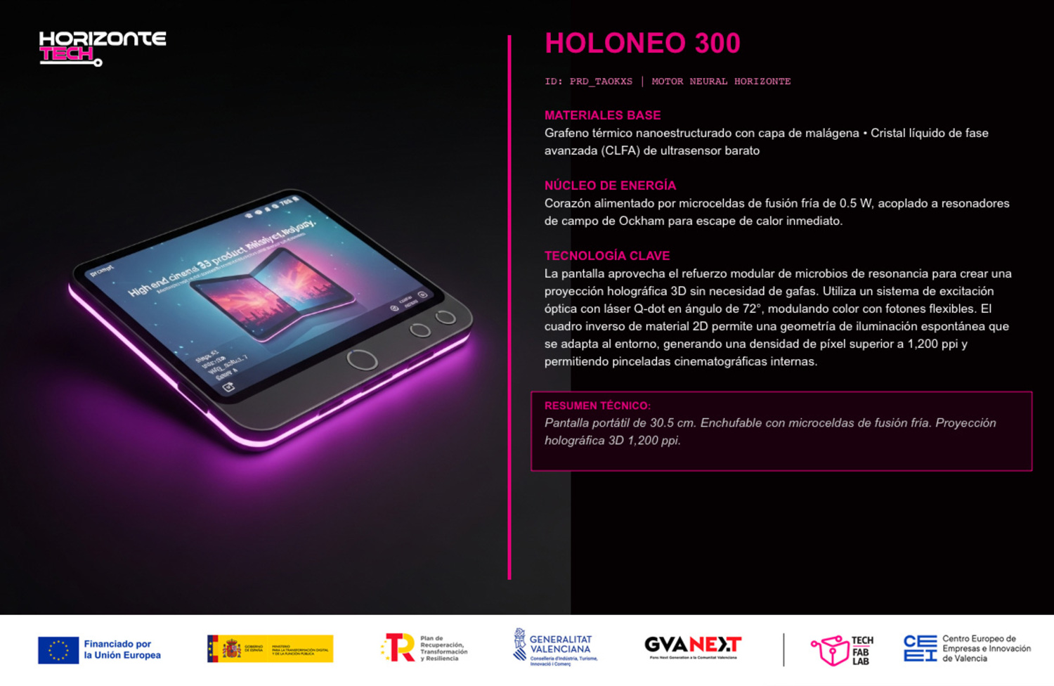 Horizonte Tech - Holoneo 300[;;;][;;;]