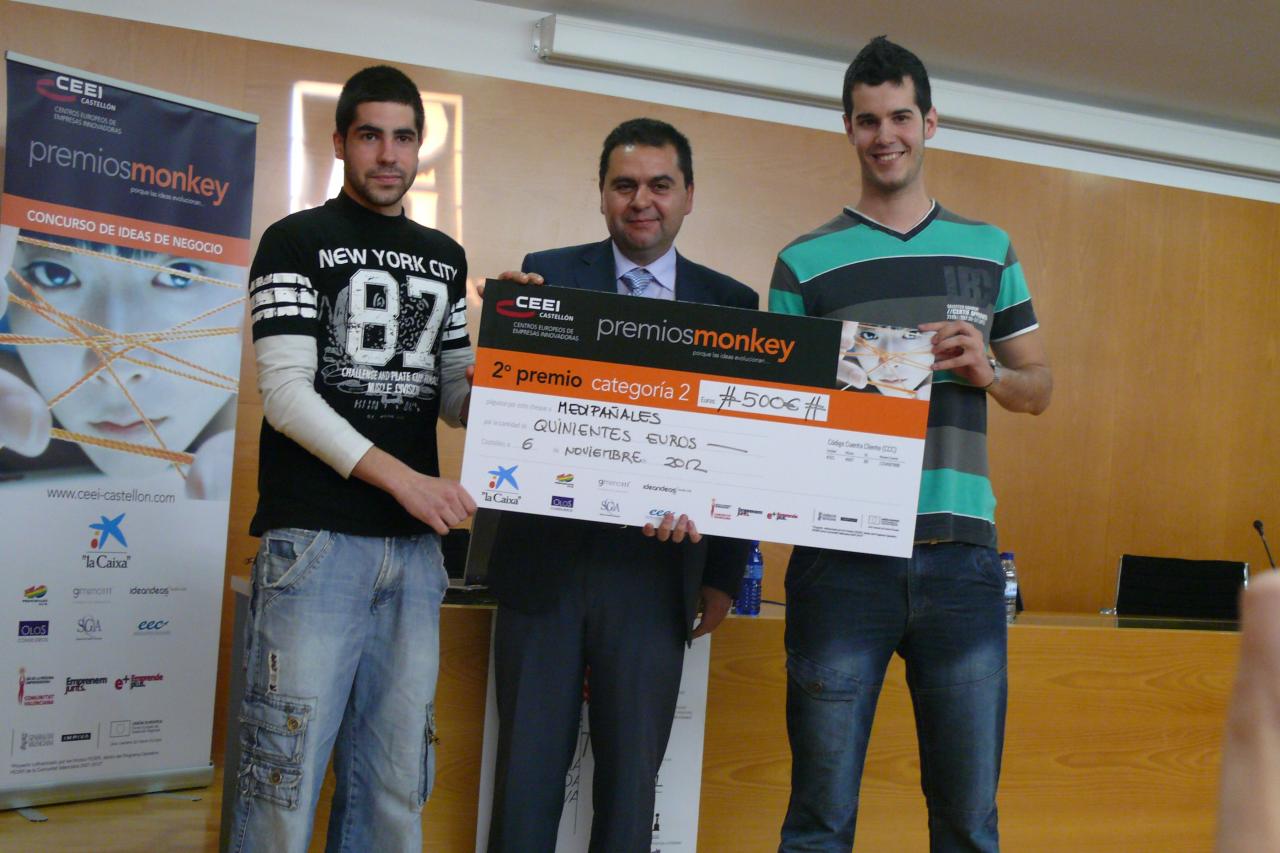 Proyecto Medipañales. Premios Monkey 2012. Emprende+