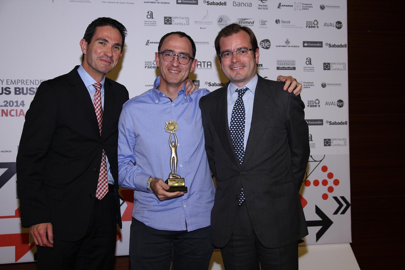 Mejor Empresa para inversores, reconocimiento (IVACE Financiaci�n): Hooptap. 