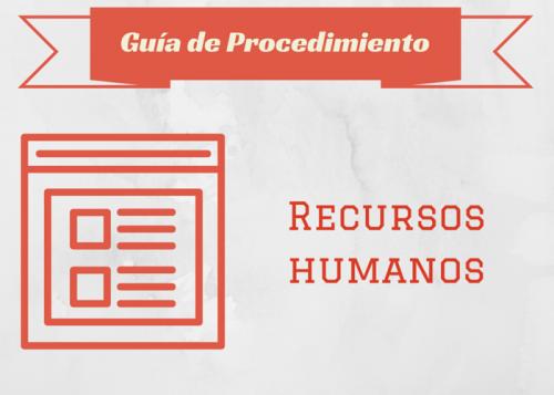 Guía Proc. Recursos humanos