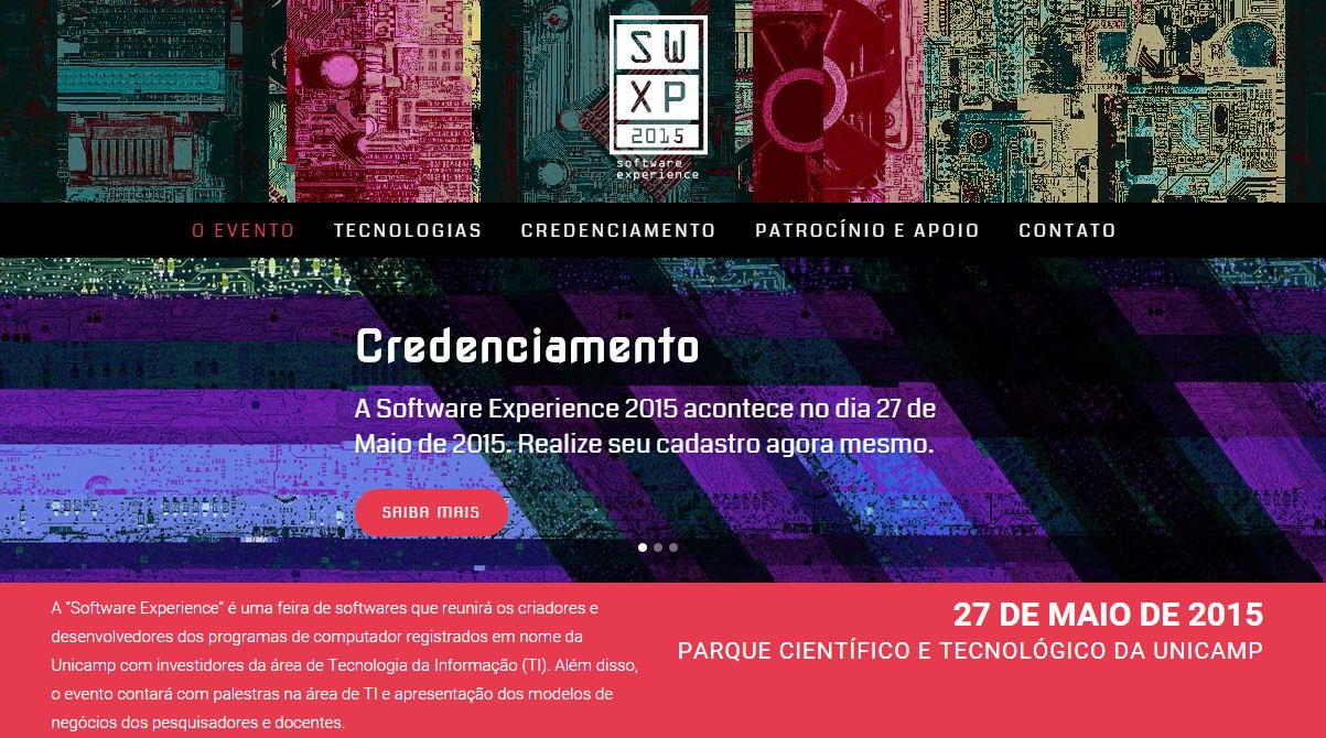 Software Experience: la feria tecnol�gica de Inova UNICAMP, Brasil