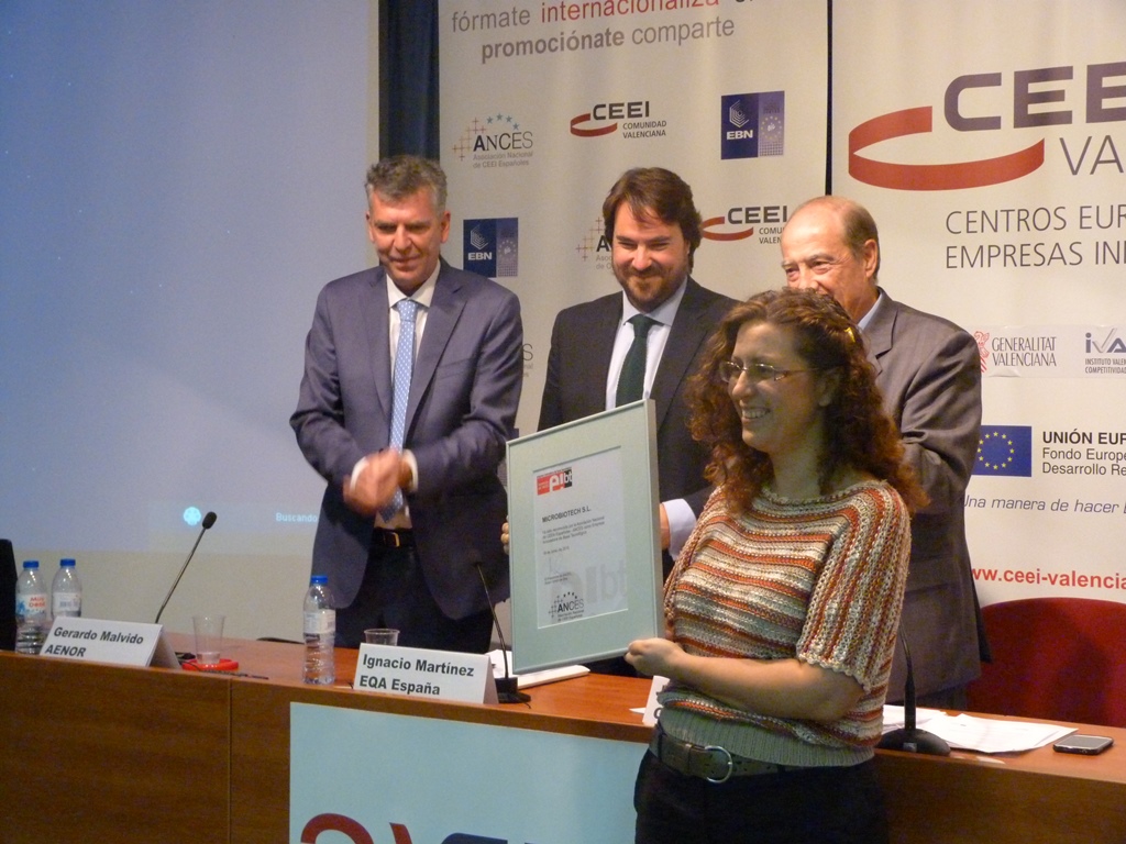 Microbiotech recibe el reconocimiento EIBT