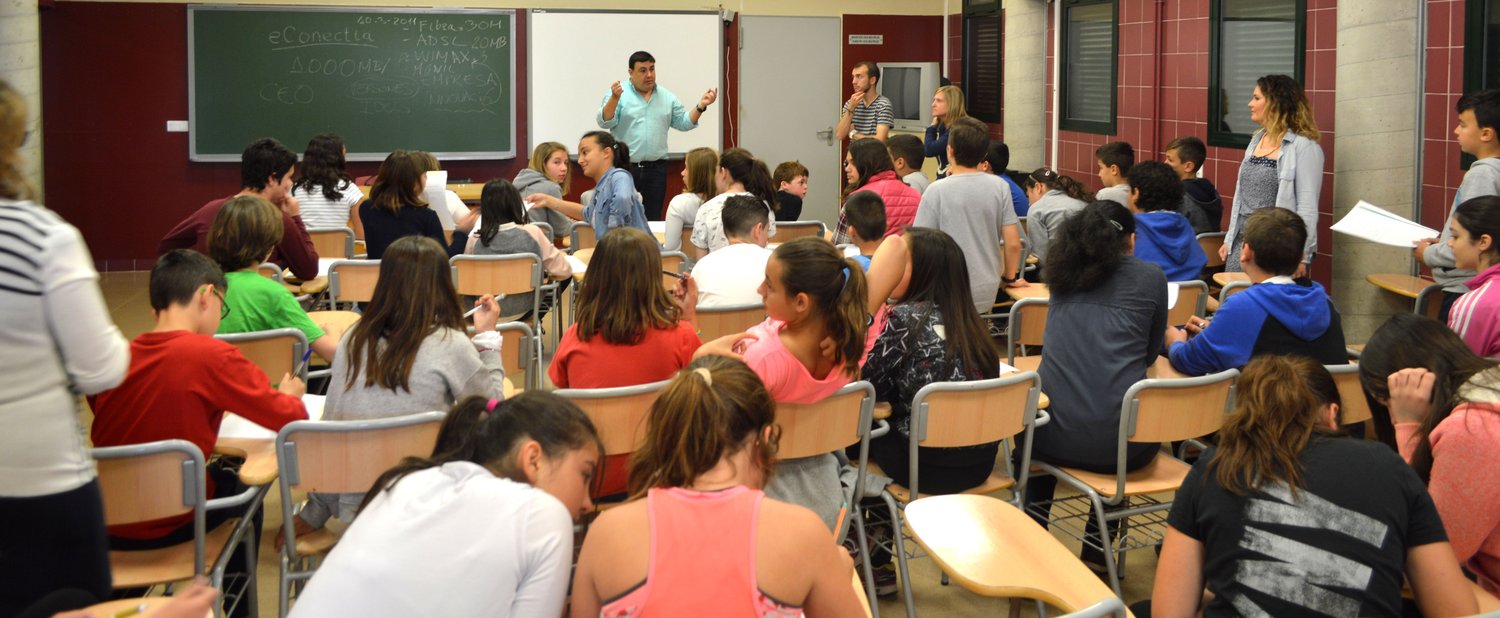 Prop de 400 alumnes participen en el Projecte Aula-Empresa