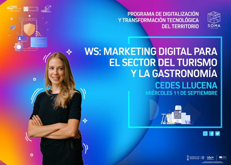 WS: Marketing digital para el sector del turismo y la gastronoma.Llucena