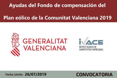 Ayudas al Plan E�lico de la Comunitat Valenciana