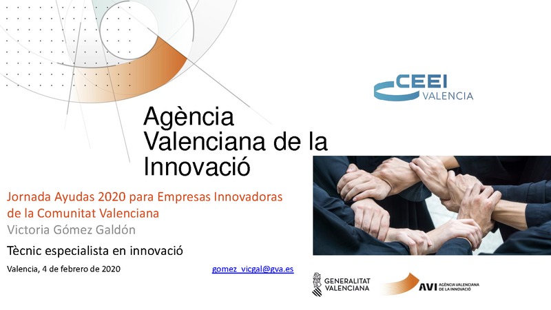 Ayudas Agencia Valenciana de la Innovacin 2020