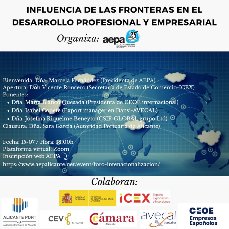 Foro internacionalizacin AEPA