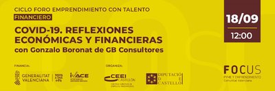 COVID-19. Reflexiones económicas y financieras