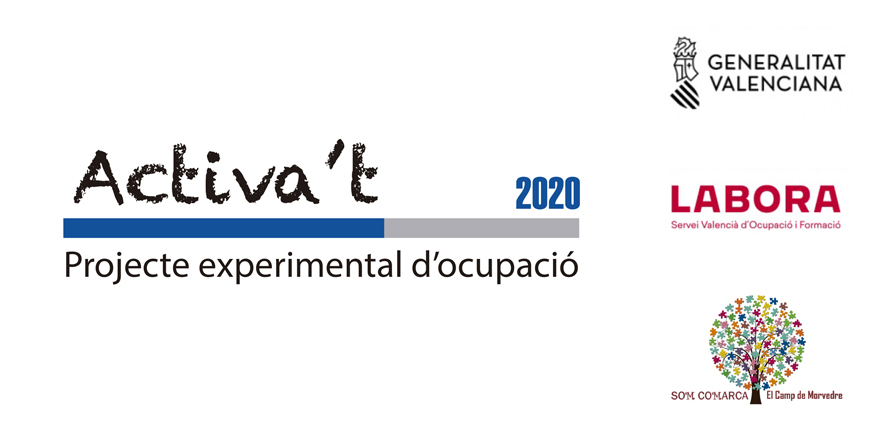 El proyecto experimental Activa’t 2020 del Servicio Valenciano de Empleo y Formación da comienzo en el Camp de Morvedre