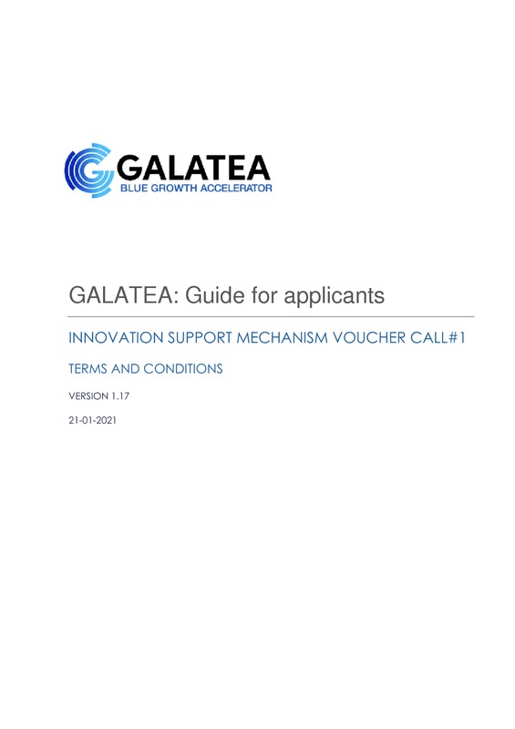 Convocatoria Galatea