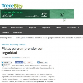 Pistas para emprender con seguridad