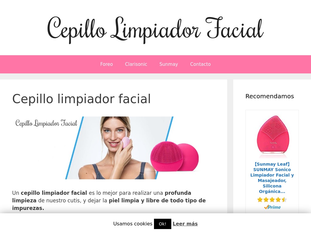 CEPILLO LIMPIADOR FACIAL