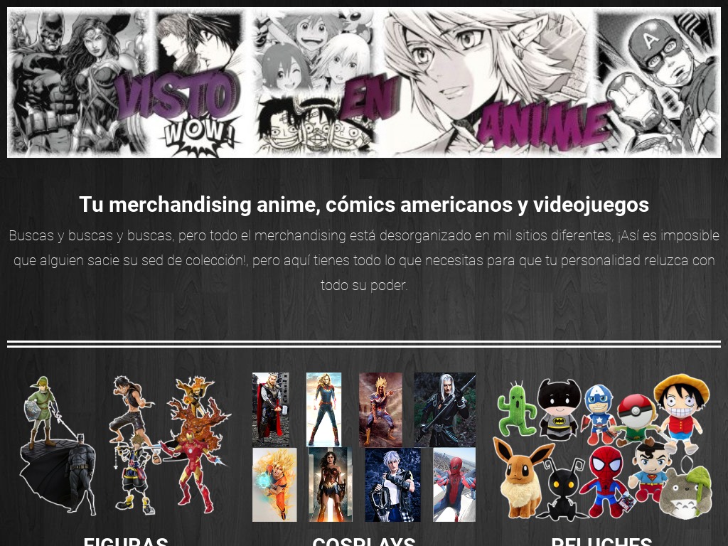 || Vistoenanime || El mejor merchandising de la red ||