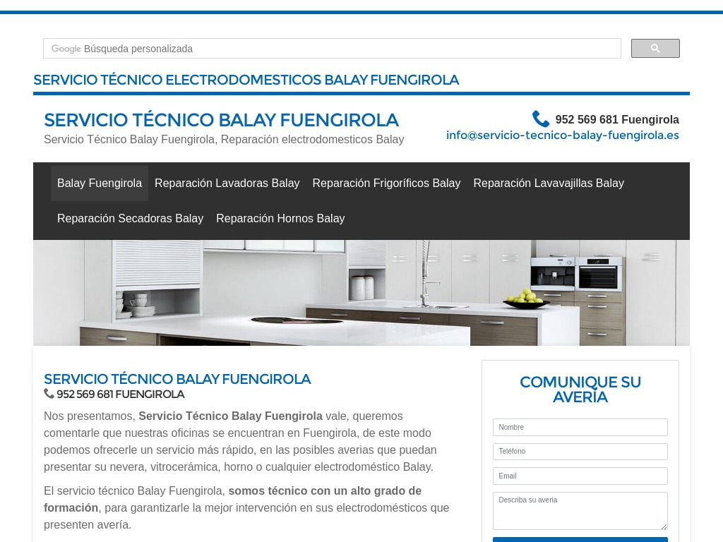 ? Servicio Tcnico Balay Fuengirola ?? 952 569 681