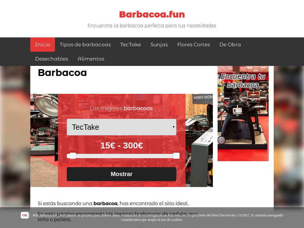 Comprar Barbacoas