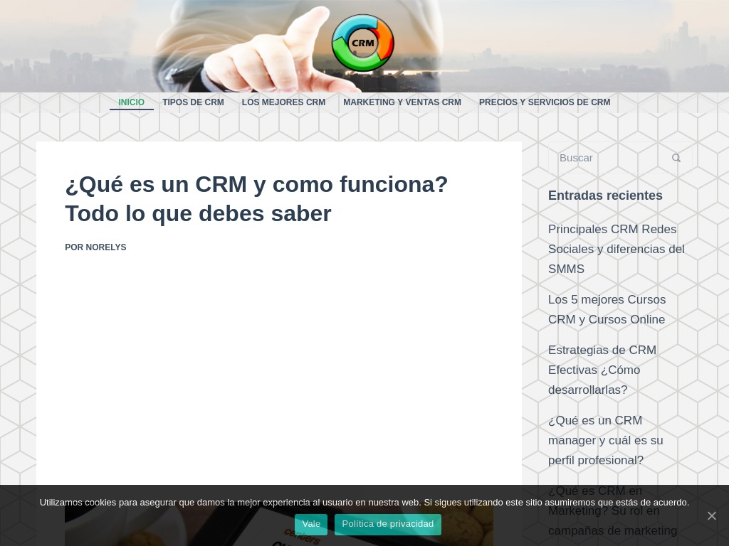 Como funciona un CRM? Todo lo que debes saber en 2020