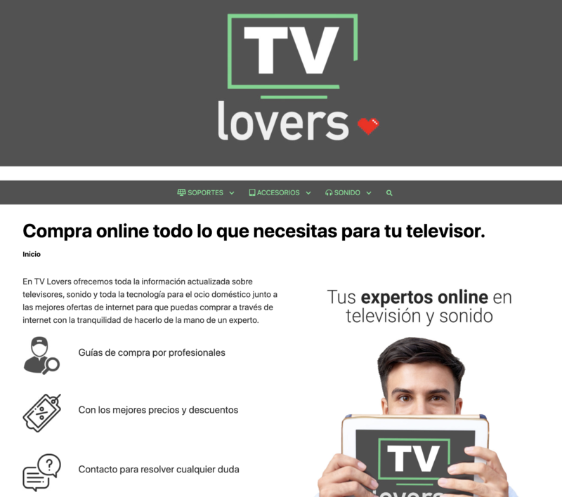 Tienda de accesorios para la TV