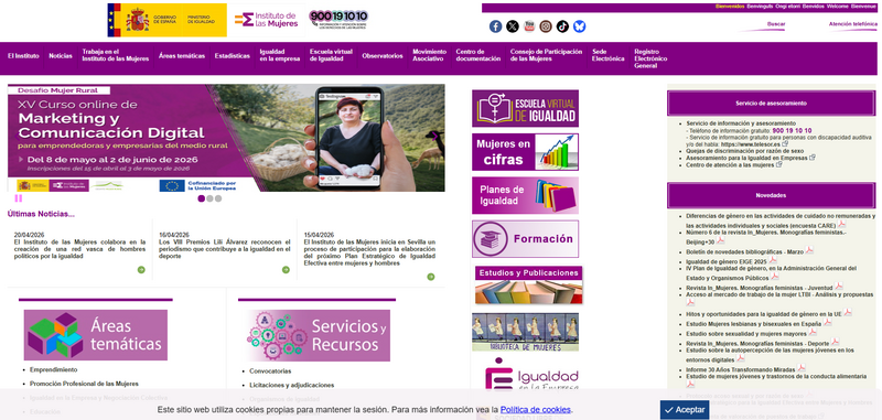 Instituto de las Mujeres y AESIA colaboran para una IA m�s igualitaria y segura